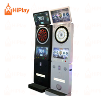 Machine de fléchettes électronique commerciale à monnayeur, type arcade, avec cibles à pointes souples, pour bars, centres de jeux et clubs