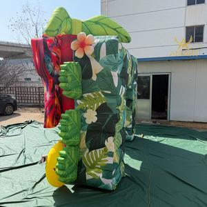 Inflables para Entrada <span class=keywords><strong>de</strong></span> Espectáculos <span class=keywords><strong>Disco</strong></span>, Arco Inflable <span class=keywords><strong>de</strong></span> Fénix <span class=keywords><strong>de</strong></span> Colores Tropicales para Exhibición en Eventos <span class=keywords><strong>de</strong></span> <span class=keywords><strong>Verano</strong></span> - Product Image 6