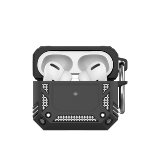 Funda Protectora para Auriculares con Carga Inalámbrica, Diseño de Armadura, Resistente a Impactos, de TPU y PC, para <span class=keywords><strong>AirPods</strong></span> Pro 2 3, Gran Venta - Product Image 1
