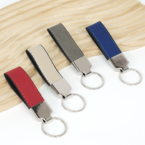 Designer Real Leather <b>Key</b> <b>Ring</b> Minimalist <b>Bag</b> Pendant Wristlet Keychain for Personal Gift - Product Image 3