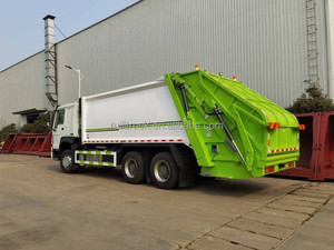 รถบรรทุกขยะอัดเม็ด Sinotruk HOWO 6x4 ยูโร 2 ขนาด 20 ลูกบาศก์เมตร - Product Image 4