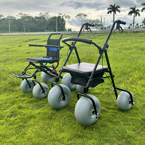 חוף וולקר בלון גלגל גלגל גלגלים כל השטח להשתמש הליכון דשא - Product Image 4