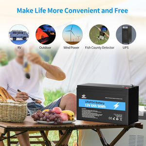 12ボルトリチウムイオンバッテリーLifepo412v8ahソーラーバッテリー家庭用緊急保管システム用12vLifepo4バッテリー - Product Image 6
