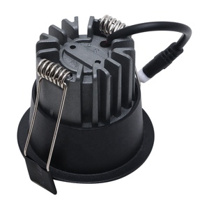 5 anni di garanzia RA>92 brand driver + chip 7W COB nero LED faretto nero faretto nero