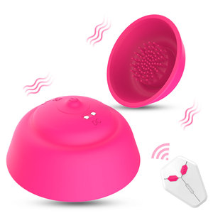 Neue drahtlose Fernbedienung 10-Frequenz-Brustmassagegerät weibliche Silikon Brust stimulation Nippel Vibrator Sexspielzeug - Product Image 1