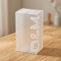 Boîte d'emballage en plastique PET transparente personnalisée ODM, rigide, antichoc, avec couvercle, pour cosmétiques, bijoux, petits objets artisanaux, présentoir de cadeaux