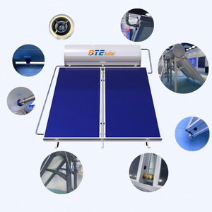Calentadores de Agua Solares BTE de 150L, 250L, 300L, Tipo Geyser, para Techo, con Revestimiento de Esmalte y Bomba de Calor, 100% Fabricación Propia, Más de 20 Años de Experiencia, Therma - Product Image 1