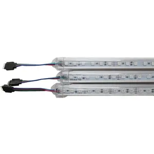 Super brillo LED fuente de luz led bar rgb 5050 24V 72leds 60 leds/m con contacto sensor de interruptor