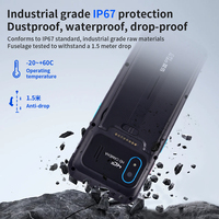 JR 957, PDA Resistente con Android 13, 2.0 GHz, Batería de 5100 mAh, Escáner de Códigos de Barras 1D y 2D, Terminal de Datos Móvil para Inventario