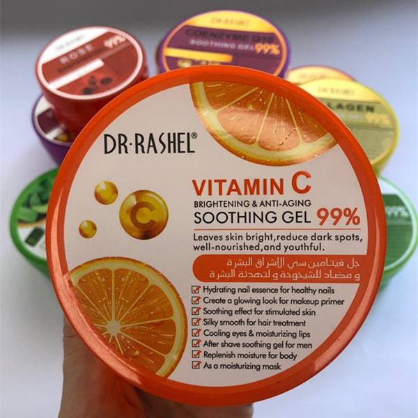 Dr Rashel Vitamin C soothing Gel Black Bold and Gold