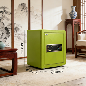 チェン・グァン 高級手作りスチール製デジタル電子コード式金庫 キー/パスワード/指紋/WiFiロック カスタムカラー 5mmドア - Product Image 6