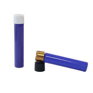 116mm 125mm Rolling Glass Tubes With Child Resistant Cap for Smoking <b>Shop</b> In Stock <b>Small</b> Order - Product Image 1