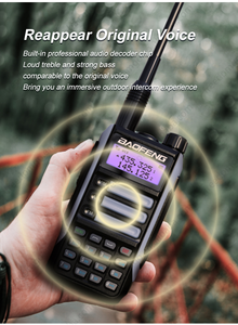 Radio Bidireccional de Largo Alcance <span class=keywords><strong>Baofeng</strong></span> <span class=keywords><strong>UV16</strong></span>, Walkie Talkie Práctico BF-<span class=keywords><strong>UV16</strong></span>, Transmisor de Radio Multibanda - Product Image 5