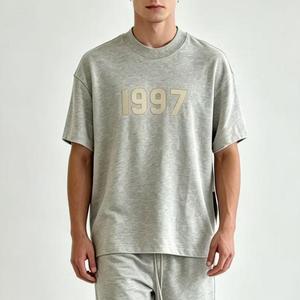 Las camisetas de algodón personalizadas <span class=keywords><strong>Fear</strong></span> 1997 Premium Comfortable son fabricadas por un fabricante personalizado para ventas de exportación directas de fábrica. Dios - Product Image 4