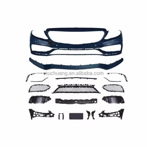 Kit de Carrocería para Merced/es-Ben/z Clase C W/C205 a C63 AMG 2015-2018, Nuevo Parachoques Delantero, Accesorio Exterior Automotriz - Product Image 3