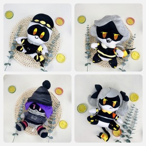 2025 MurderDrones Inorganic Killer Peluche, Coussin de repos et d'appoint, Peluche Corbeau, Produit dérivé d'anime - Product Image 3
