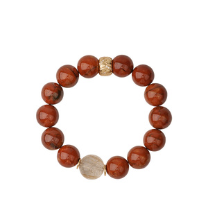 Bracelet <span class=keywords><strong>en</strong></span> <span class=keywords><strong>ambre</strong></span> naturel de haute qualité, style bohème, fait main, <span class=keywords><strong>bijoux</strong></span> unisexes, cadeau pour petite amie, mère, amies, plaqué or 18 carats - Product Image 6