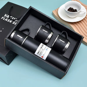 Boîte cadeau de tasse à vide de luxe en acier inoxydable de haute qualité 500 ml Garde au chaud/au froid Idéal pour les événements - Product Image 1