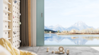 Ventanas de Aluminio con Doble Vidrio Templado, Aislamiento Térmico, Diseño Minimalista para Casa, Oficina, Villa