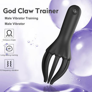 Erkekler için Tentacle Şeklinde Penis Vibratörü Çiftler İçin Seks Oyuncağı 10 Titreşimli 360 Derece °   <span class=keywords><strong>Glans</strong></span> Klitoris Meme Ucu Stimülasyonu için Sarma - Product Image 2