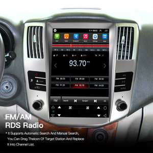 12.8" Tesla Style Carplay Screen Android 14 Car Multimedia GPS Player Radio for Lexus RX300 RX330 RX350 RX400 Toyota Harrier - Product Image 4
