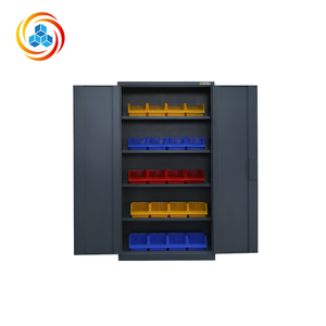 Armoires de rangement modernes en acier, grande capacité, pour outils et documents, autoportantes, pour écoles, hôpitaux, ateliers extérieurs, gymnases, automobiles et maisons - Product Image 1