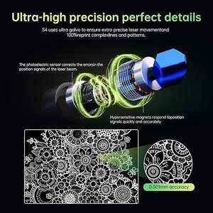 20w30w Placa de identificación de metal pequeña Grabador de grabado láser de fibra Equipo de sistemas de marcado Costo de la máquina para metal/plástico acero inoxidable - Product Image 5