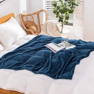 Couverture Polaire Unie en Flanelle OEM & ODM HESEN pour Sieste, Loisirs, Canapé et Climatisation - Product Image 4