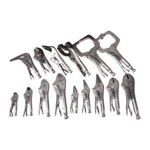 Maxpower – <span class=keywords><strong>Pince</strong></span> combinée réglable la plus vendue, à mâchoires droites, type étau, avec fonction de serrage – Ensemble d'outils - Product Image 1