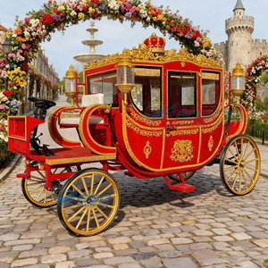 Carruaje Eléctrico 2025: Carroza de Lujo para Maratones Ecuestres, Turismo y Bodas, Carroza Eléctrica Tipo Calabaza - Product Image 2
