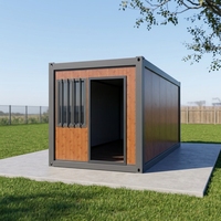 Maison de camping préfabriquée pliable, détachable, respirante, maisons conteneurs modernes, écologiques, installation rapide, solution complète