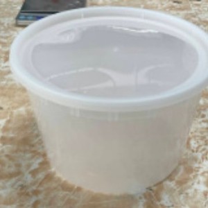 Contenedor de Alimentos Desechable con Tapa, Recipiente de Plástico para Comida para Llevar con Tapa - Product Image 1