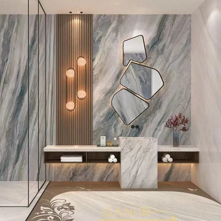 Piastrelle in ceramica bianche 300x600mm classiche moderne piastrelle lucide per pareti interne e pavimenti per il design del bagno e della cucina