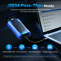 Alat Diagnostik OBD2 MUCAR 892BT PRO Pemindai Mobil Sistem Lengkap Alat Diagnostik AI Pengkodean ECU Peta Topologi J2534 DOIP CANFD