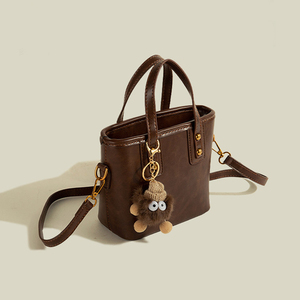 Sac à bandoulière ZENOS élégant en cuir texturé, design tendance, polyvalent, pour le quotidien et les cosmétiques - Product Image 2