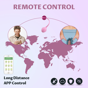 Vibratore a Forma di Uovo per Stimolare il Punto G, Controllo Remoto via APP, <span class=keywords><strong>Vibratori</strong></span> Indossabili <span class=keywords><strong>Discreti</strong></span> e Silenziosi, Controllo a Distanza - Product Image 6
