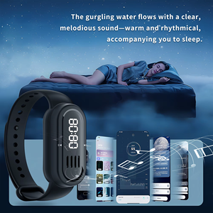 Nueva Pulsera con Sonido Blanco y Sonidos de la Naturaleza <span class=keywords><strong>para</strong></span> Dormir, Relajación, Reproducción de <span class=keywords><strong>Música</strong></span> TF y Reloj Digital, Máquina de Sonido Blanco - Product Image 5