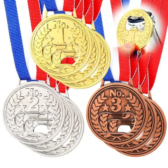 Medalla de oro personalizada Medallas de baloncesto baratas personalizadas