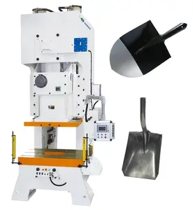 Pala d'acciaio con fabbricazione della maniglia che fa la linea di produzione della pala della macchina per l'affrancatura punzonatrici della maniglia della pala