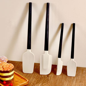 ชุดไม้พายซิลิโคนเกรดอาหารมีด้ามจับไม้ที่ขูดครีมทนความร้อนเนย/แยมสำหรับอบ - Product Image 2