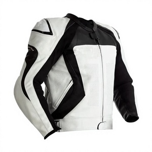 Chaqueta de Motociclismo para Hombre Vanucci, Cuero Genuino de Vaca, Equipo de Protección Nivel 2 CE con Soporte para la Espalda - Product Image 1