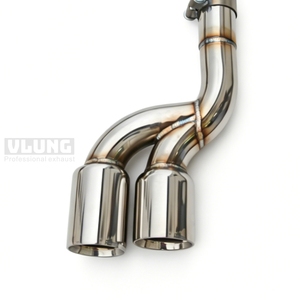 Válvula de Escape de Acero Inoxidable de Alto Rendimiento, Tubo Cat Back para <span class=keywords><strong>Peugeot</strong></span> <span class=keywords><strong>RCZ</strong></span> 1.6T Turbo 2009-2018, Mejora de Tuning - Product Image 6