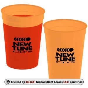 Gobelet réutilisable personnalisé en plastique de 16 oz avec couvercle et paille, gobelet de stade à changement de couleur à froid avec logo - Product Image 6