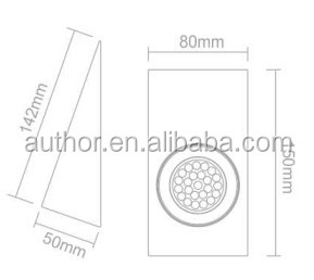 Cuneo triangolare in stile semplice 230V led sotto l'illuminazione dell'armadio uso cucina 6733 - Product Image 5
