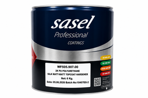 Agente Endurecedor de Poliuretano PU 2K, Acabado Mate Sedoso, 6KG - Agente Activador de Curado Rápido en Aerosol, Marca SASEL, Recubrimientos para Madera MDF - Product Image 3