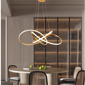 Nuovo Arrivo <span class=keywords><strong>Lampadario</strong></span> Minimalista Creativo <span class=keywords><strong>Moderno</strong></span> Americano per Ristorante, Isola Cucina, Soggiorno, Bancone Bar, Luce Bianca Calda - Product Image 3