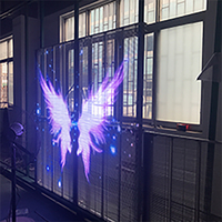 Pantalla LED transparente ultrafina OEM a precio de fábrica, instalación de elevación, publicidad, ventana de cristal, pared, P2.6-P6.25
