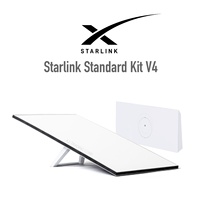 Nouveau kit standard Starlink V4 Gen 3, kit complet d'antenne satellite Internet haut débit à faible latence, routeur Wi-Fi 6