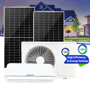ESUN เครื่องปรับอากาศพลังงานแสงอาทิตย์ระบบ9000BTU ไฮบริด18000BTU เครื่องปรับอากาศแบบกริดสำหรับบ้าน esac (R)-52GW/เดือนเครื่องปรับอากาศหลายแบบ - Product Image 4