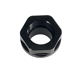 CNC Turning Aluminum Hex Thread Adapter, OEM Custom Step Thread Fitting Parts - Product Image 2